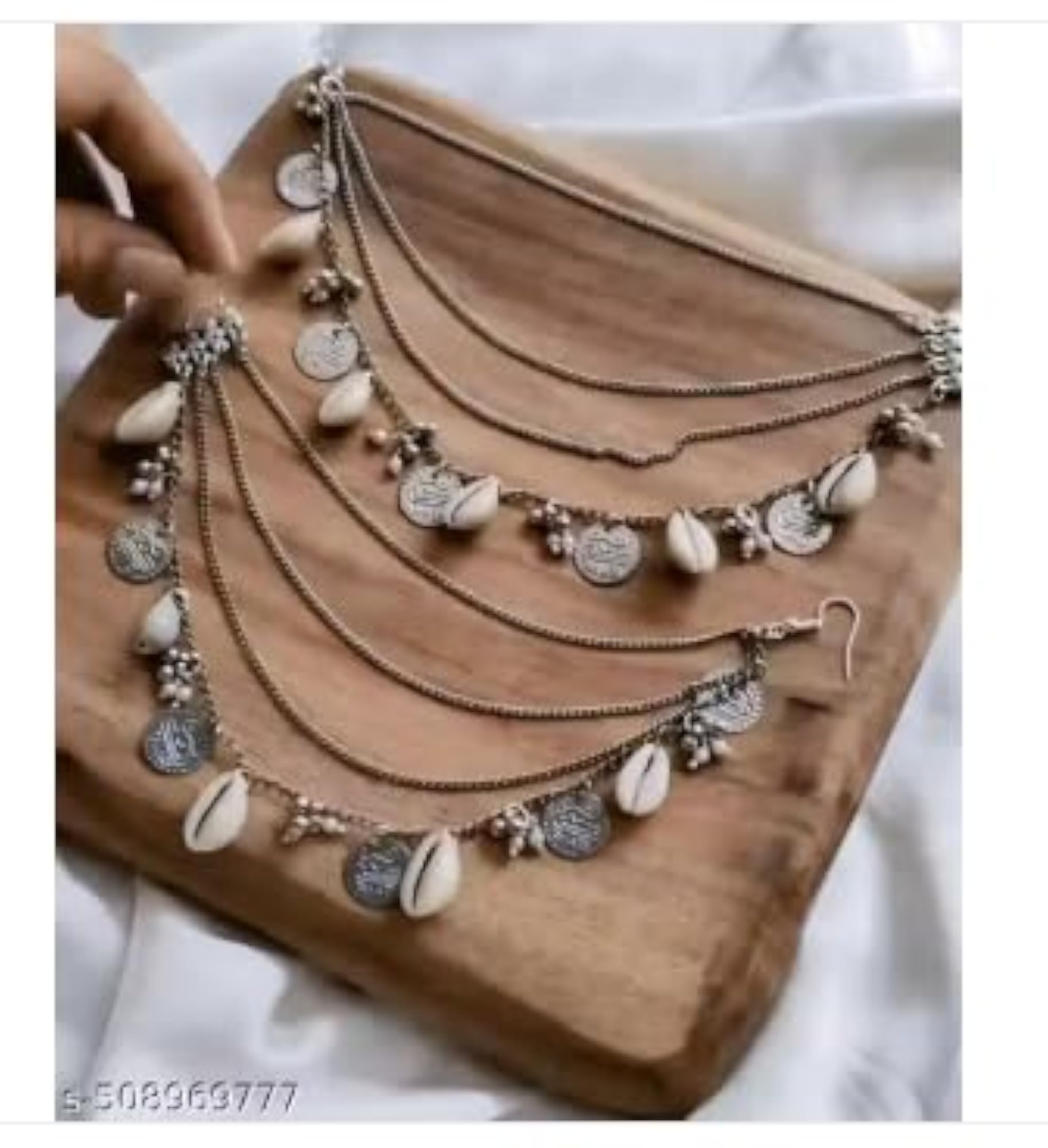 Boho Multi-Layer Ear Cuff Chain Earrings for Women